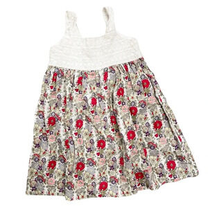 Petit Confection Crochet Top Floral Sundress